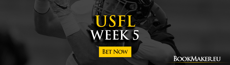 USFL Week 5 Betting Online